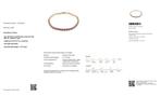 Armband - 14 karaat Geel goud - 7.27ct. tw. Robijn, Sieraden, Tassen en Uiterlijk, Armbanden, Nieuw