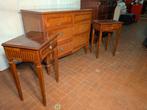 Ladekast (3) - Hout - Set kast + twee nachtkastjes