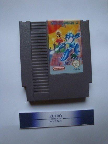 Mega Man 4 [Nintendo NES], Spelcomputers en Games, Games | Nintendo NES, Zo goed als nieuw, Ophalen of Verzenden