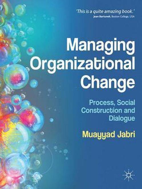 Managing Organizational Change 9780230244085 Muayyad Jabri, Boeken, Taal | Engels, Gelezen, Verzenden