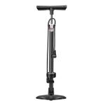 HBS Fietspomp met Manometer - Dubbele Kop - Zwart, Ophalen of Verzenden, Nieuw, Hbs