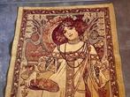 After Alphonse Mucha - Wandtapijt - 160 cm - 65 cm - Herfst