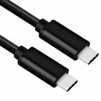 WL4 CBL-USB-C-C-3-B USB-C naar USB-C kabel 3 meter zwart, Doe-het-zelf en Verbouw, Elektra en Kabels, Ophalen of Verzenden, Nieuw