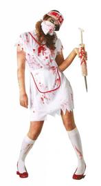 Halloween Kostuum Dames Verpleegster, Verzenden, Nieuw