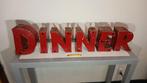 DINNER - Reclamebord (9) - Aluminium, Antiek en Kunst