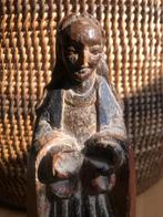 Figuur - Frau mit Umhang - Hout, Antiek en Kunst