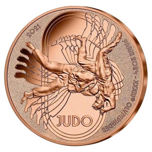 Frankrijk 0,25 Euro Judo 2021, Postzegels en Munten, Munten | Europa | Euromunten, Verzenden