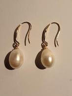 Zonder minimumprijs - Oorbellen - 14 karaat Geel goud Parel, Sieraden, Tassen en Uiterlijk, Oorbellen, Nieuw