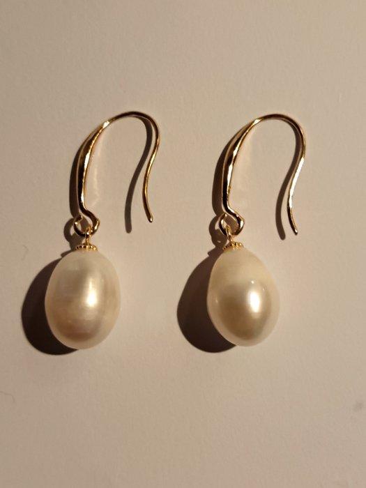 Zonder minimumprijs - Oorbellen - 14 karaat Geel goud Parel, Sieraden, Tassen en Uiterlijk, Oorbellen