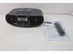Panasonic RX-D55AEG-K - Radio Cassette-CD speler - DAB+ MP3, Verzenden, Zo goed als nieuw
