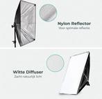 2dekans | Auronic Softbox Studiolamp - Complete Set met, Ophalen of Verzenden, Zo goed als nieuw