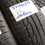 2 x Nokian WR 225-60-17 Winterbanden 5,5mm, Gebruikt, 17 inch, Band(en), Personenwagen