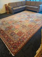 Groot perzisch tapijt Bakthiari 360x260 wollen vloerkleed, Bruin, Groot Perzisch tapijt Baktihari wollen vloerkleed handgeknoopt 