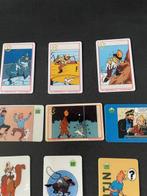 Tintin - 19 Telefonkaarten met diverse Tintin-afbeeldingen, Nieuw