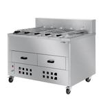 GGM Gastro | Houtskoolgrill - 1200mm - met 5 spiesen |, Verzenden, Nieuw, GGM Gastro