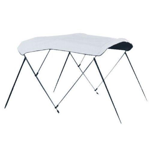 Bieden: Carver 3 bow 67 to 72 inch white vinyl bimini canva, Watersport en Boten, Bootonderdelen, Nieuw, Zeilboot of Motorboot