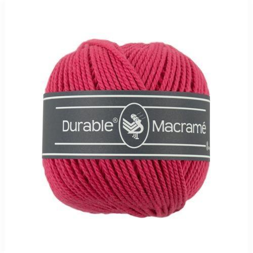 Durable Macramé  236 Fuchsia, Hobby en Vrije tijd, Breien en Haken, Breien of Haken, Nieuw, Wol of Garen, Ophalen of Verzenden