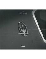 2018 MASERATI GHIBLI BROCHURE ENGELS, Nieuw, Author