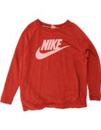 NIKE Womens Graphic Sweatshirt Jumper UK 16 Large Red Cotton, Kleding | Dames, Verzenden, Nieuw