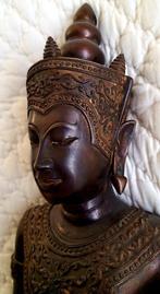 BUDDHA ABBAJA MUDRA - sculptuur - KMER - Cambodja, Antiek en Kunst