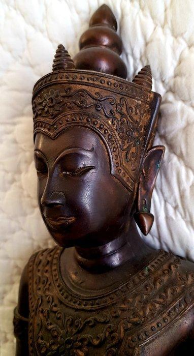 BUDDHA ABBAJA MUDRA - sculptuur - KMER - Cambodja, Antiek en Kunst, Kunst | Niet-Westerse kunst