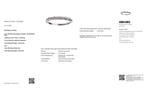 Armband - 18 karaat Witgoud - 4.60ct. tw. Saffier - Diamant, Sieraden, Tassen en Uiterlijk, Antieke sieraden