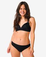 HEMA Damesstring katoen - 2 stuks zwart/wit, Verzenden