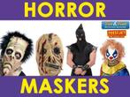 Ruim aanbod horror maskers - Horror masker kopen, Hobby en Vrije tijd, Feestartikelen, Nieuw, Verzenden