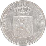 Nederland. Wilhelmina (1890-1948). 1 gulden 1907  (Zonder