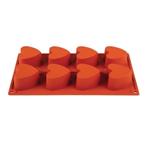 Bakvorm siliconen | Cap. 8 hartjes | 70x60x35(h)mm Pavoni, Verzenden, Nieuw in verpakking