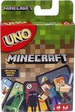Uno - Minecraft | Mattel - Kaartspellen, Hobby en Vrije tijd, Gezelschapsspellen | Kaartspellen, Nieuw, Verzenden