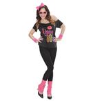 80's dames kostuum (Feestkleding dames, Verkleedkleding)