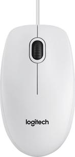 Logitech B100 - Muis - Wit, Nieuw, Verzenden