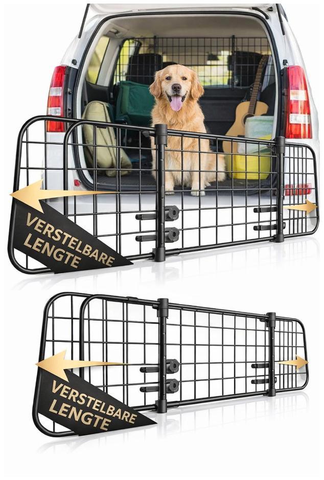 2dekans | HELDENWERK - Hondenrek Auto Universeel - Zwart, Dieren en Toebehoren, Honden-accessoires, Zo goed als nieuw, Ophalen of Verzenden