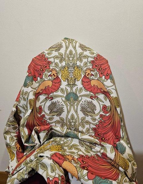 Stof Fenice di William Morris Art Nouveau Arts and, Antiek en Kunst, Curiosa en Brocante