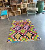 Vintage Marokkaanse kleurrijke Boucherouite tapijt / Gratis, Huis en Inrichting, Stoffering | Tapijten en Kleden, Nieuw