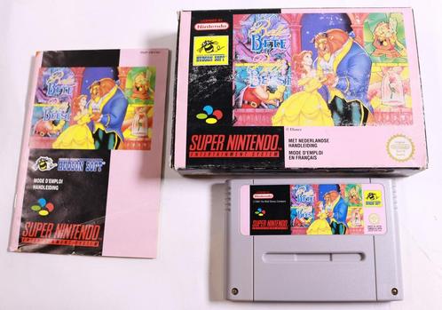 SNES - Beauty & The Beast - Boxed CIB, Spelcomputers en Games, Games | Nintendo Super NES, Ophalen of Verzenden