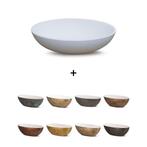 Waskom Luca Sanitair Bagno Metallo 48x32x12 cm Solid Surface, Ophalen of Verzenden, Nieuw, Overige typen
