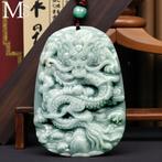 Drago Imperiale Oude oosterse symboliek. Jade ketting met, Verzamelen, Mineralen en Fossielen