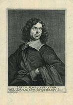 Portrait of Artus Quellinus the Younger, Antiek en Kunst, Kunst | Etsen en Gravures