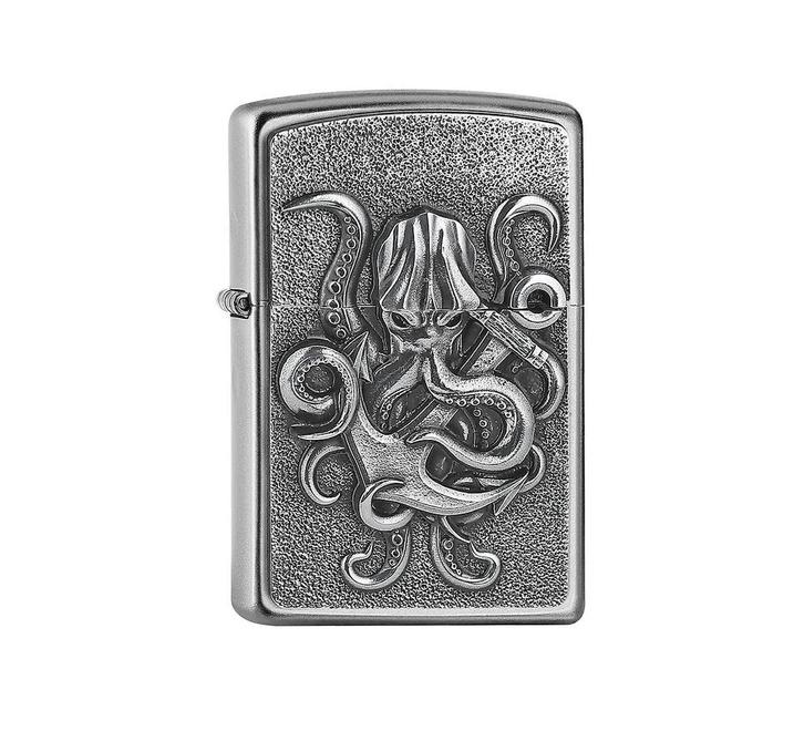 Zippo Octopus, Verzamelen, Rookartikelen, Aanstekers en Luciferdoosjes, Aansteker, Verzenden