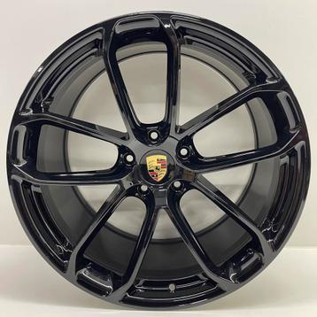 Porsche Cayenne(E3) 22inch SportDesign Uni zwart  met banden beschikbaar voor biedingen