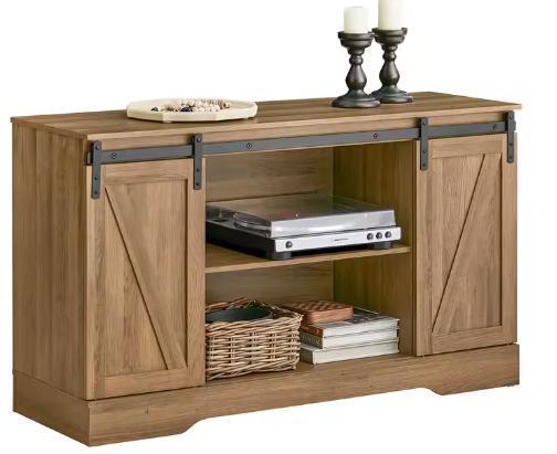 Dressoir met Schuifdeuren – 120 cm Kast met Opbergruimte, Huis en Inrichting, Keuken | Keukenelementen, Nieuw, Verzenden