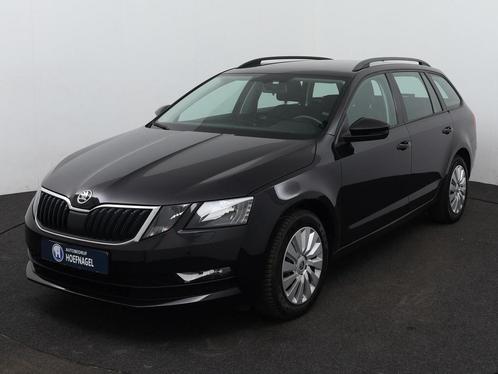 Zakelijke Lease |  Škoda Octavia Combi 1.5 TSI Greentech Bus, Auto's, Skoda, Onderhoudsboekje, Lease, Zwart, Automaat, Stationwagon