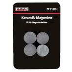 Set van 8 stuks schijfmagneten 17 mm / keramische Ferriet, Ophalen of Verzenden, Nieuw