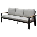 Lola stoel bank loungeset 4 delig antraciet aluminium, Tuin en Terras, Tuinsets en Loungesets, Ophalen of Verzenden, Nieuw, Aluminium