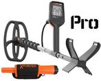 Quest X10 Pro metaaldetector met XPointer pinpointer, Meer dan 30 cm, Nieuw, Instelbare gevoeligheid, Ophalen