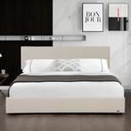 Tweepersoonsbed Juva met lattenbodem en opbergruimte 160x200, Huis en Inrichting, Slaapkamer | Bedden, Verzenden, Nieuw