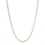 Gouden vintage gourmet lengtecollier 14 krt, Ophalen of Verzenden, Nieuw