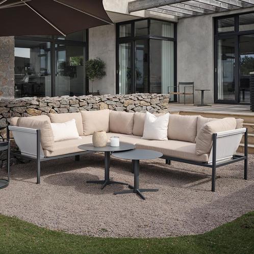 *WOONWINKEL* Brafab Allie Grote Hoekbank Voor Buiten Met Bei, Tuin en Terras, Tuinsets en Loungesets, Nieuw, Verzenden
